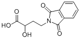 2-羟基-4-邻苯二甲酰亚氨基丁酸 结构式