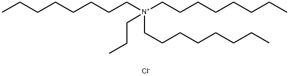 TRIOCTYLPROPYLAMMONIUM CHLORIDE Structure