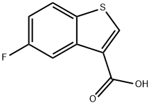 5-氟苯并[B]噻吩-3-甲酸,40740-57-6,结构式