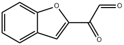 2-苯并呋喃乙二醛, 40749-31-3, 结构式
