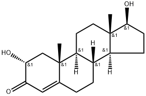2-ALPHA-HYDROXYTESTOSTERONE Struktur