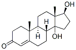 14Α-羟基睾酮, 4075-20-1, 结构式