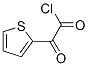 2-Thiopheneacetyl chloride, alpha-oxo- (9CI) Struktur