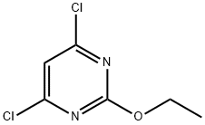 2-乙氧基-4,6-二氯嘧啶 结构式