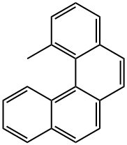 1-METHYLBENZO[C]PHENANTHRENE Struktur