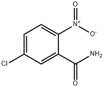 5-氯-2-硝基苯甲酰胺 结构式