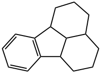 1,2,3,3a,4,5,6,6a,10b,10c-Decahydrofluoranthene Struktur