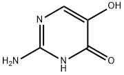 2-氨基嘧啶-4,5-二醇, 40769-68-4, 结构式