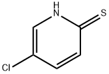 5-氯-2-巯基吡啶, 40771-41-3, 结构式