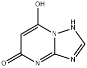 5-HYDROXY-[1,2,4]TRIAZOLO[1,5-A]PYRIMIDIN-7-OL 化学構造式