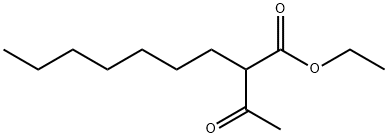 2-庚基乙酰乙酸乙酯, 40778-30-1, 结构式