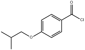 4-异丁氧基苯甲酰氯 结构式