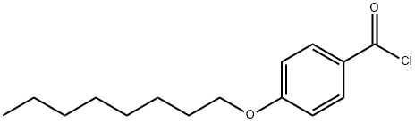 4-辛氧基苯甲酰氯, 40782-53-4, 结构式