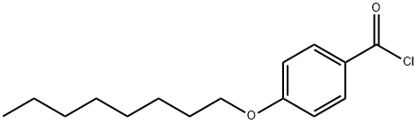 4-OCTYLOXYBENZOYL CHLORIDE Structure