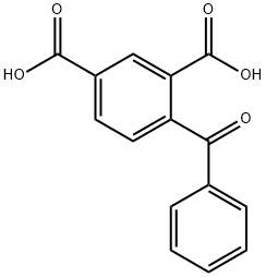 4-Benzoylisophthalic acid Structure