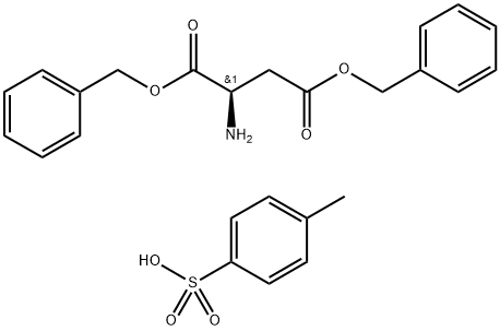 D-ASPARTIC ACID(OBZL)-OBZL P-TOSYLATE Struktur