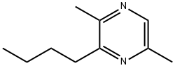 2,5-Dimethyl-3-butylpyrazine 结构式