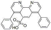 4,7-diphenyl-1,10-phenanthrolinesulphonic acid Structure