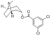 3-TROPANYL-3,5-DICHLOROBENZOATE Struktur
