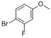 4-Bromo-3-fluoroanisole 化学構造式