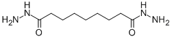アゼライン酸ジヒドラジド 化学構造式