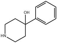 4-苯基-4-羟基哌啶, 40807-61-2, 结构式