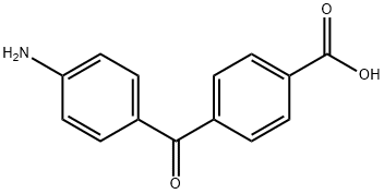 4-(4-Aminobenzoyl)benzoic acid Structure