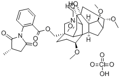 METHYLLYCACONITINE PERCHLORATE,40819-78-1,结构式