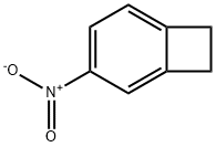 5-nitro-1,2-dihydrocyclobutabenzene 化学構造式
