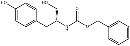 N-CBZ-D-酪氨醇 结构式