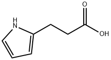 3-(1H-吡咯-2-基)丙酸, 408309-29-5, 结构式