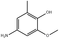 Phenol, 4-amino-2-methoxy-6-methyl- (9CI) Struktur