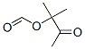 2-Butanone, 3-(formyloxy)-3-methyl- (9CI) Struktur