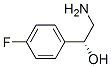 (R)-2-氨基-1-(4-氟苯基)乙烷-1-醇, 408337-09-7, 结构式