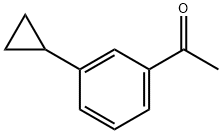 Ethanone, 1-(3-cyclopropylphenyl)- (9CI) Structure