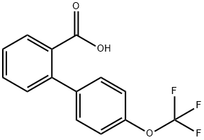 4'-TRIFLUOROMETHOXY-BIPHENYL-2-CARBOXYLIC ACID Structure