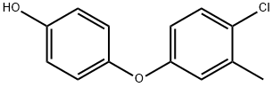 4-(4-CHLORO-3-METHYLPHENOXY)PHENOL Structure