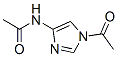 Acetamide, N-(1-acetyl-1H-imidazol-4-yl)- (9CI) Struktur