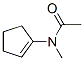 Acetamide, N-1-cyclopenten-1-yl-N-methyl- (9CI) Structure