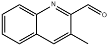 3-甲基喹啉-2-甲醛, 408523-30-8, 结构式
