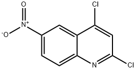 2,4-DICHLORO-6-NITROQUINOLINE Structure