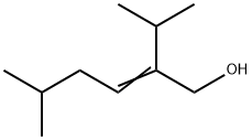 2-isopropyl-5-methylhex-2-en-1-ol Structure