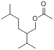 ACETIC ACID 2-ISOPROPYL-5-METHYLHEXYL ESTER Struktur
