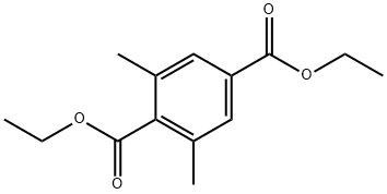1,4-Benzenedicarboxylic acid, 2,6-diMethyl-, diethyl ester Structure