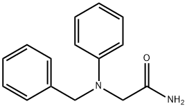 Acetamide, 2-[phenyl(phenylmethyl)amino]- Struktur