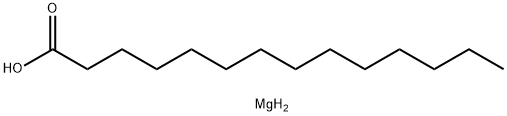 十四烷酸镁 结构式