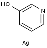 3-Pyridinol, silver(1+) salt Structure
