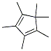 1,3-Cyclopentadiene, 1,2,3,4,5,5-hexamethyl- 结构式