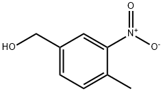 4-甲基-3-硝基苯甲醇, 40870-59-5, 结构式