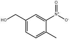 4-メチル-3-ニトロベンジルアルコール 化学構造式